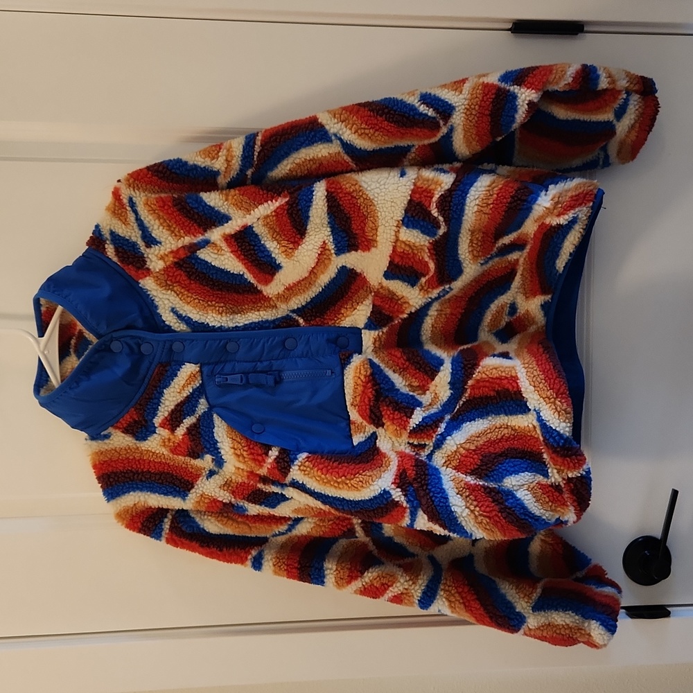 **SOLD** Free People Hit The Slopes Pullover Rare Rainbow Print